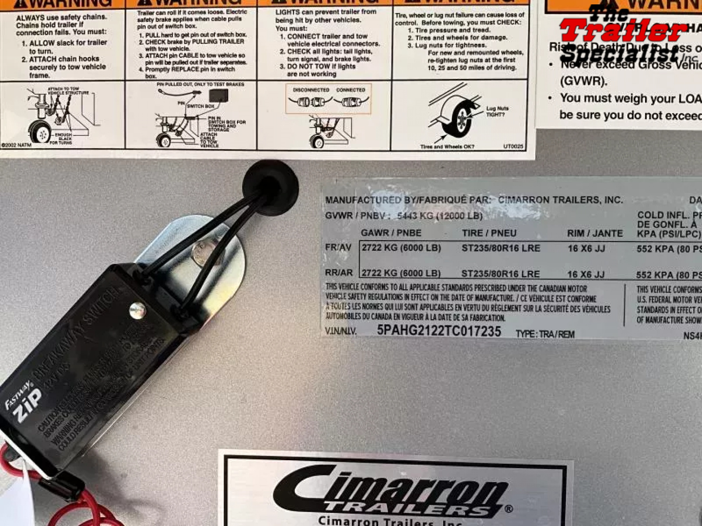 New 2026 Cimarron Trailers 4 HORSE SLANT GN Horse Trailer