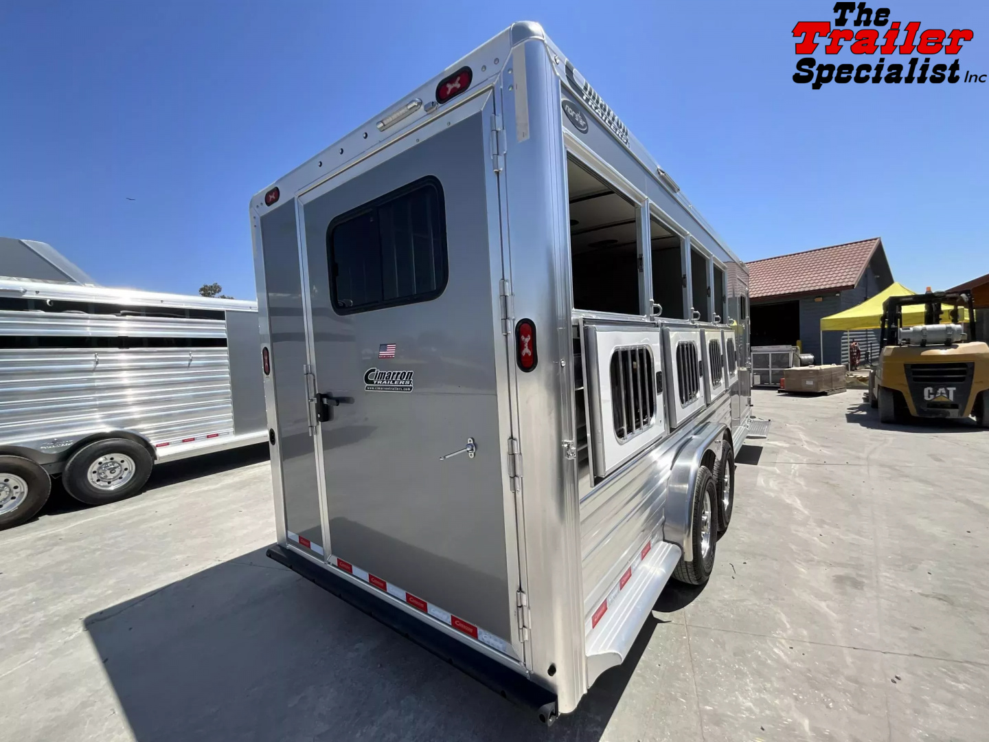 New 2026 Cimarron Trailers 4 HORSE SLANT GN Horse Trailer