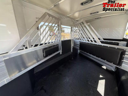 New 2026 Cimarron Trailers 4 HORSE SLANT GN Horse Trailer