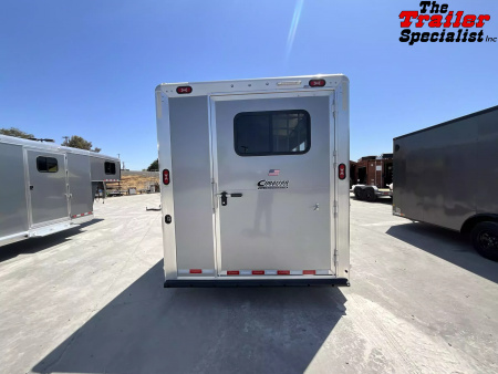 New 2026 Cimarron Trailers 4 HORSE SLANT GN Horse Trailer
