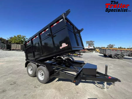 New 2026 Five Star Trailers 6.5FT X 10FT 9990 GVW TA 4FT SIDES Dump Trailer