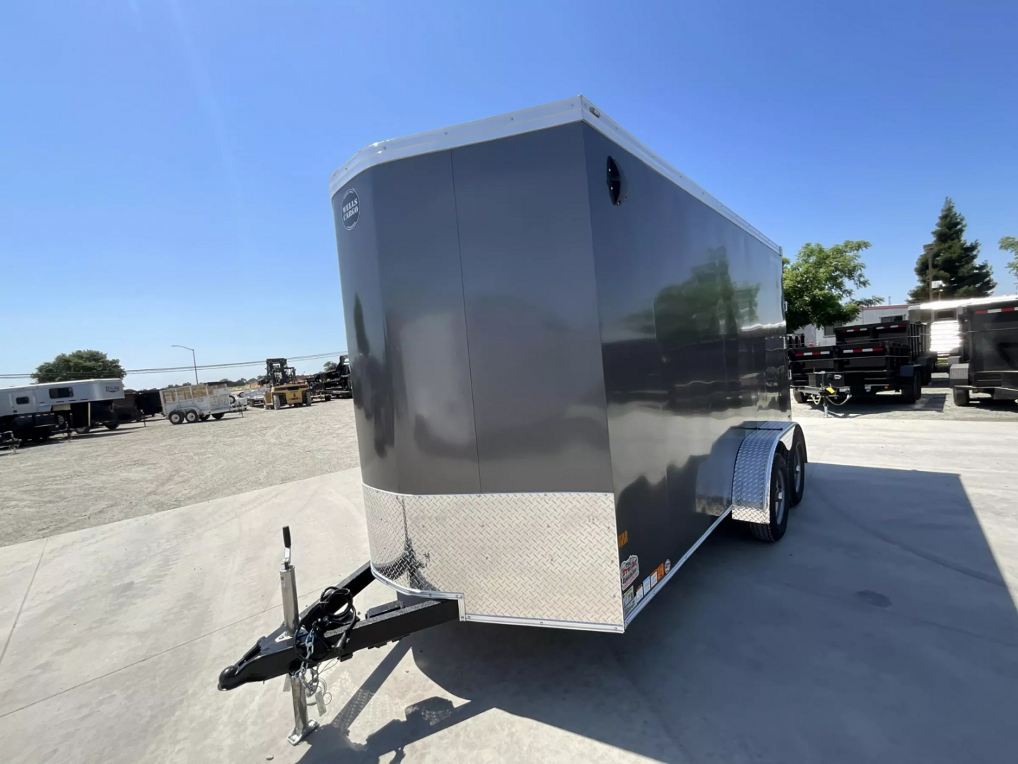 New 2025 Wells Cargo 7FT X 14FT 7K GVW TA Cargo / Enclosed Trailer