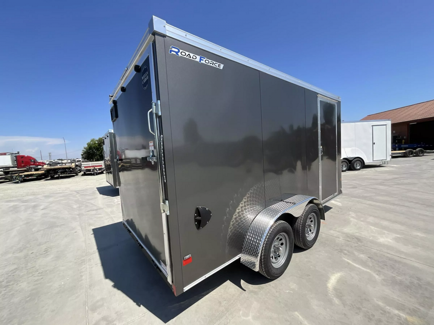 New 2025 Wells Cargo 7FT X 14FT 7K GVW TA Cargo / Enclosed Trailer