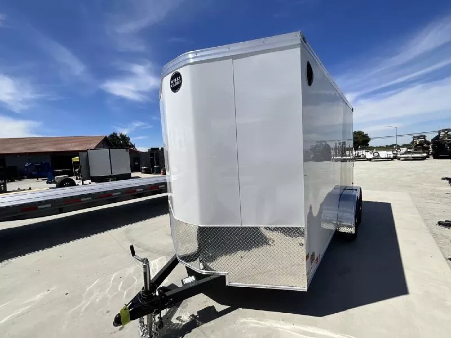 New 2025 Wells Cargo 7FT X 14FT 7K GVW TA Cargo / Enclosed Trailer