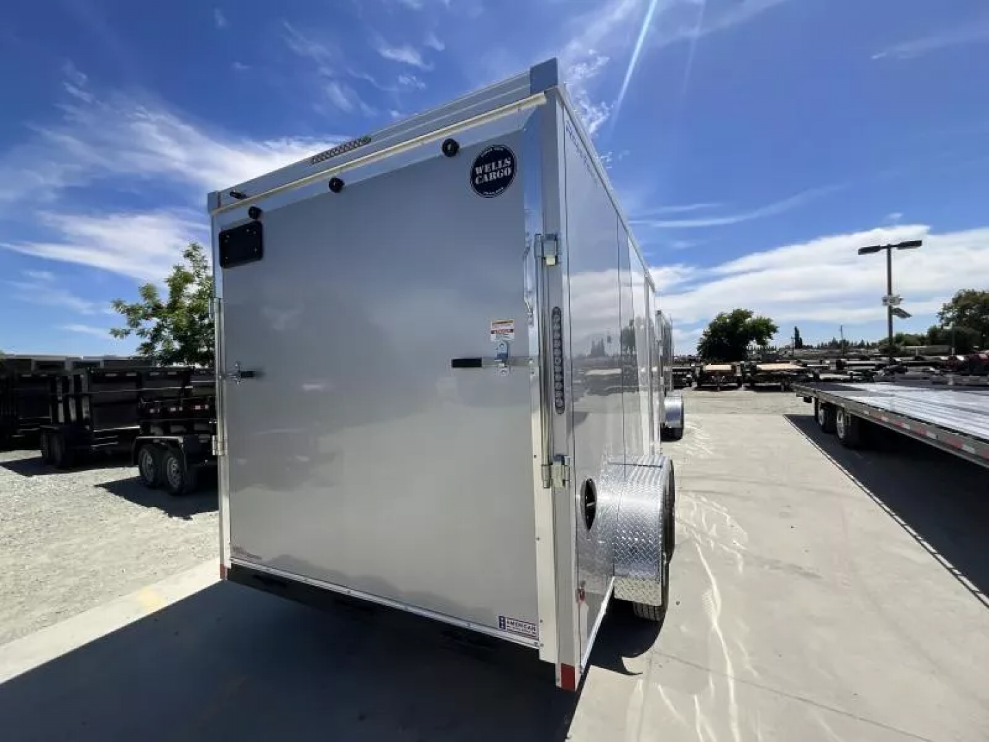 New 2025 Wells Cargo 7FT X 14FT 7K GVW TA Cargo / Enclosed Trailer