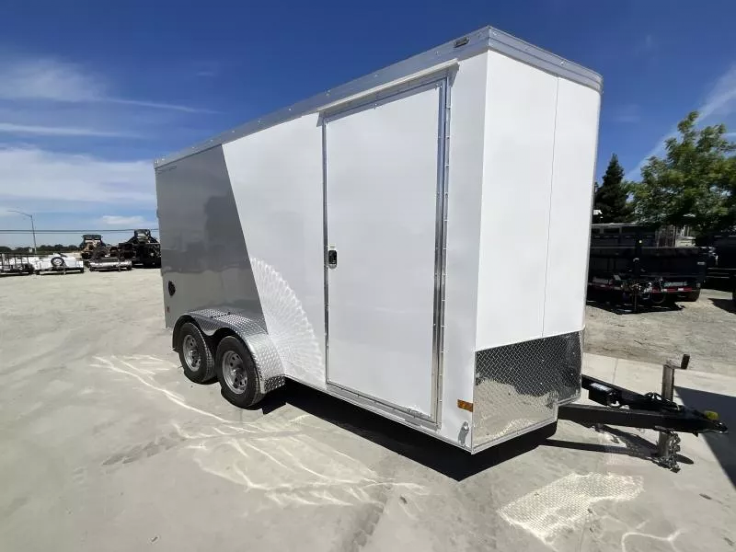 New 2025 Wells Cargo 7FT X 14FT 7K GVW TA Cargo / Enclosed Trailer