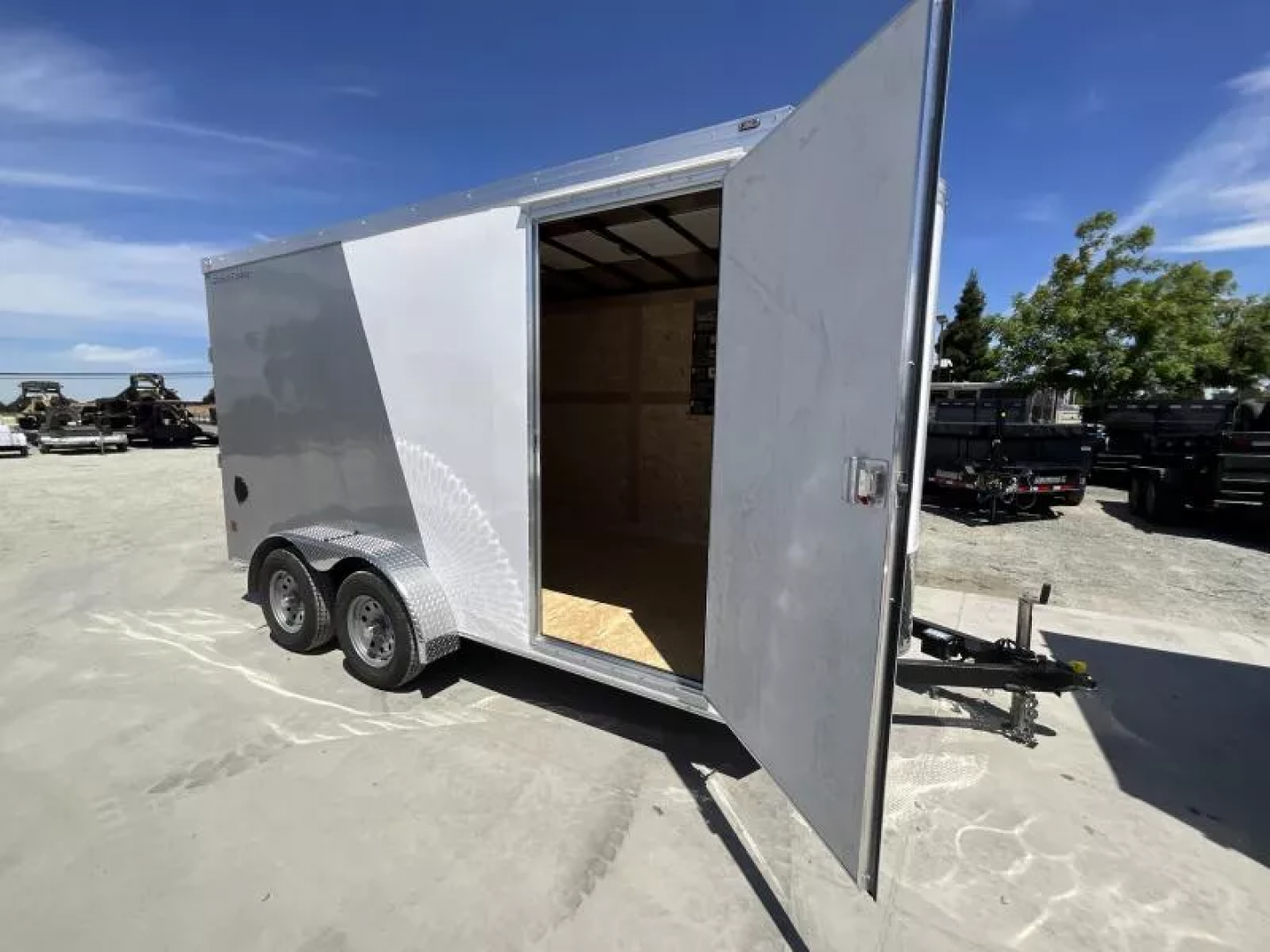 New 2025 Wells Cargo 7FT X 14FT 7K GVW TA Cargo / Enclosed Trailer