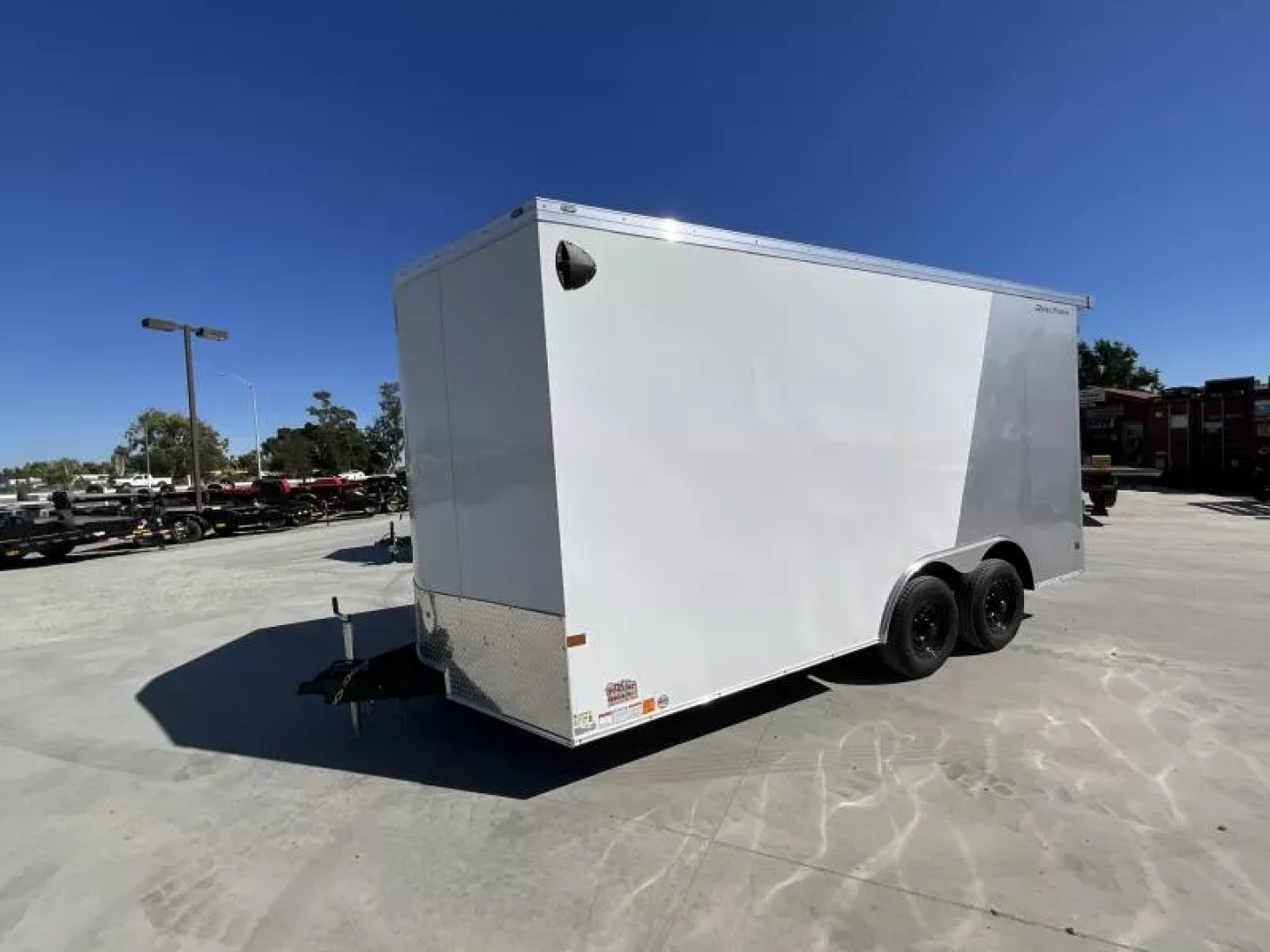 New 2025 Wells Cargo 8.5FT X 16FT 9990 GVW TA Cargo / Enclosed Trailer