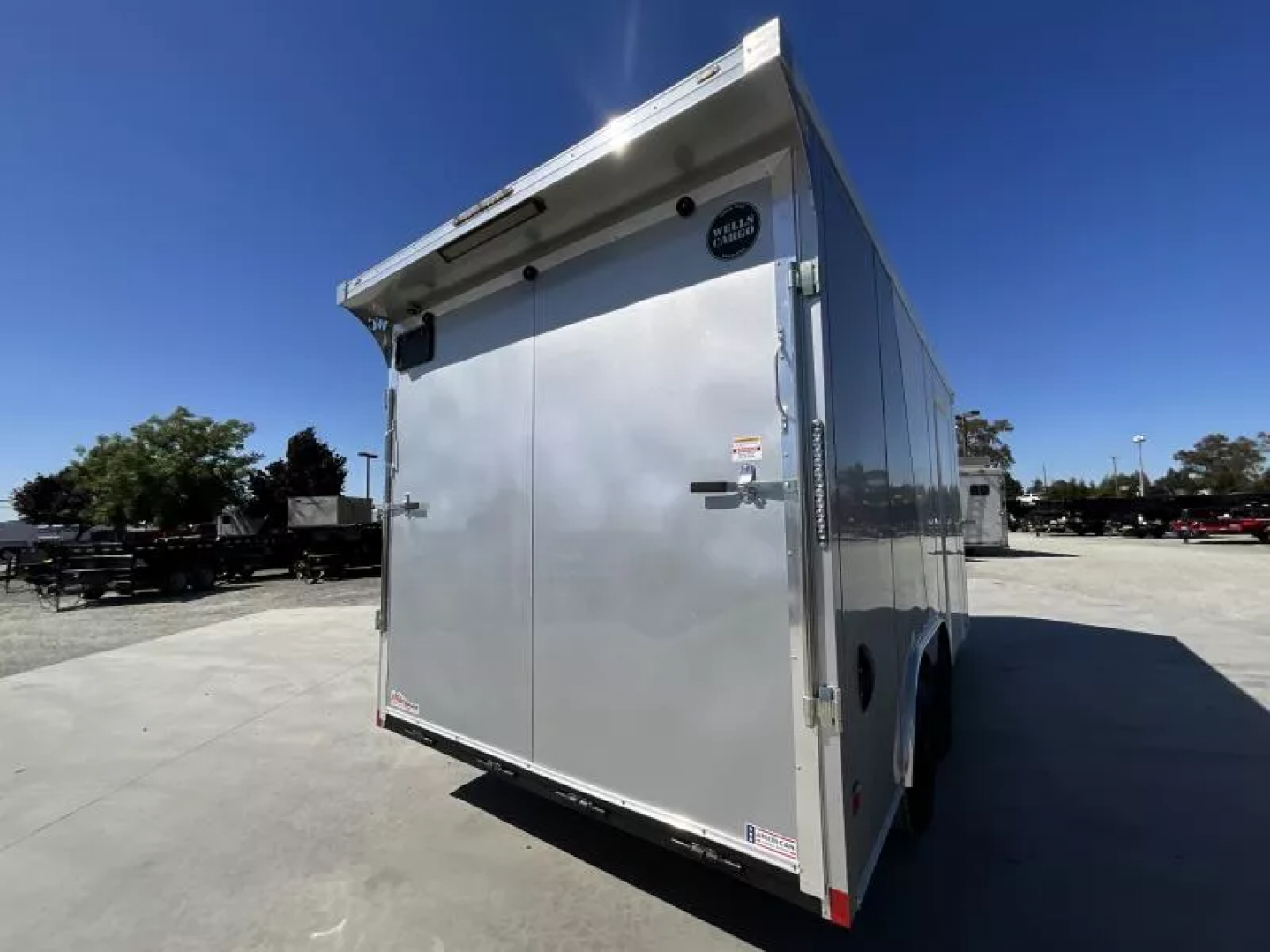 New 2025 Wells Cargo 8.5FT X 16FT 9990 GVW TA Cargo / Enclosed Trailer