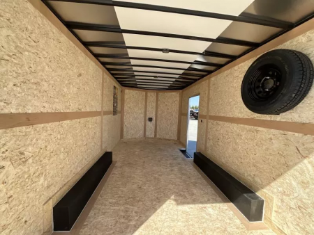 New 2025 Wells Cargo 8.5FT X 16FT 9990 GVW TA Cargo / Enclosed Trailer