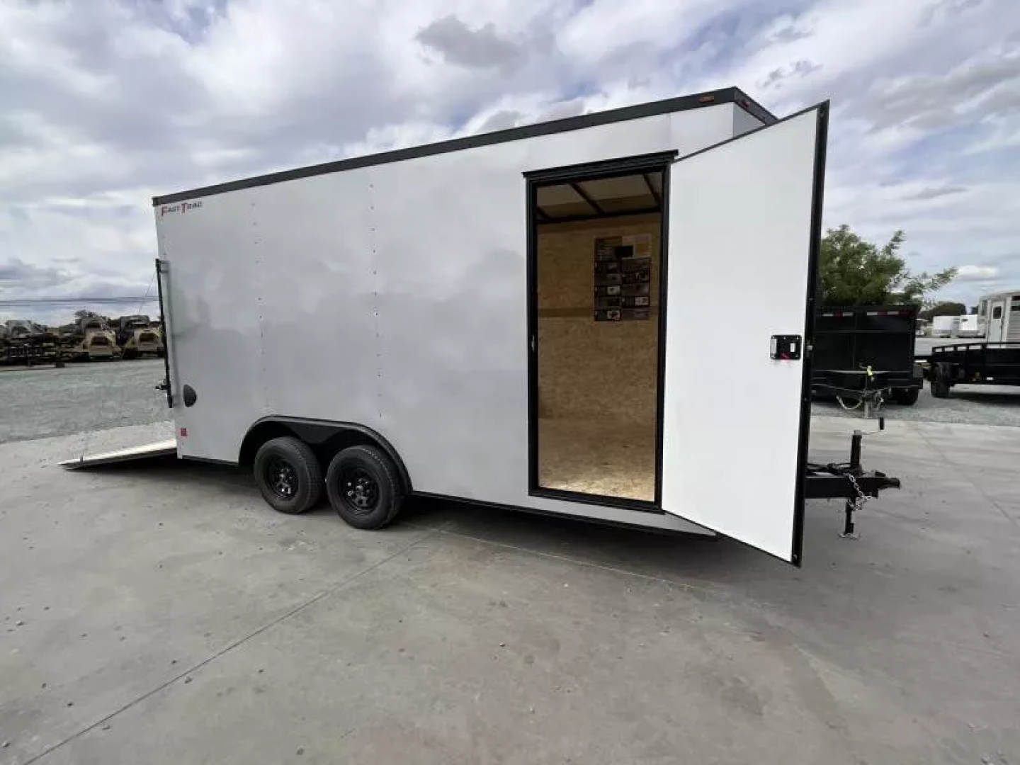 New 2026 Wells Cargo 8.5FT X 16FT 7K GVW TA Cargo / Enclosed Trailer