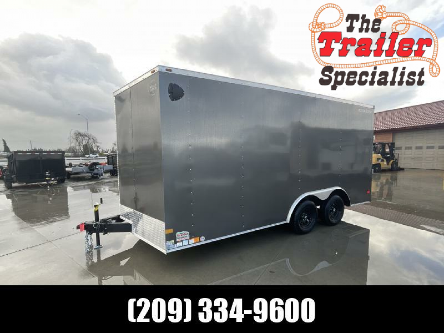 New 2025 Wells Cargo 8.5FT X 16FT 7K GVW TA Cargo / Enclosed Trailer