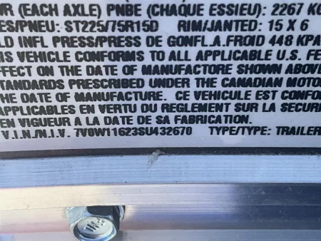 New 2025 Wells Cargo 8.5FT X 16FT 9990 GVW TA Cargo / Enclosed Trailer