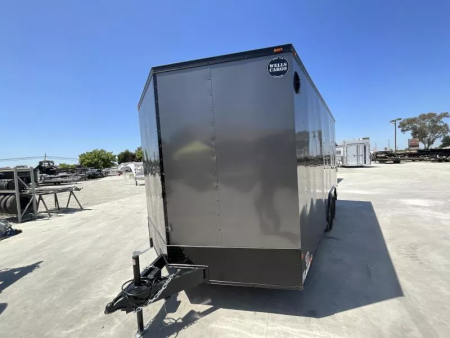 New 2025 Wells Cargo 8.5FT X 16FT 7K GVW TA Cargo / Enclosed Trailer
