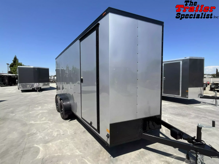 New 2025 Wells Cargo 7FT X 16FT 7K GVW TA Cargo / Enclosed Trailer