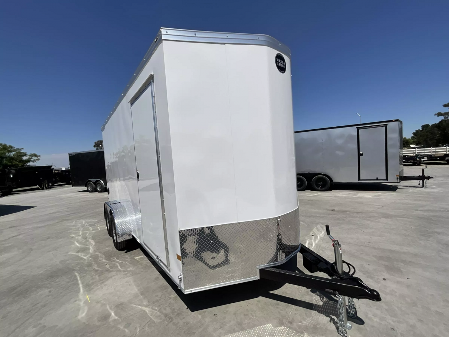 New 2025 Wells Cargo 7FT X 16FT 7K GVW TA Cargo / Enclosed Trailer