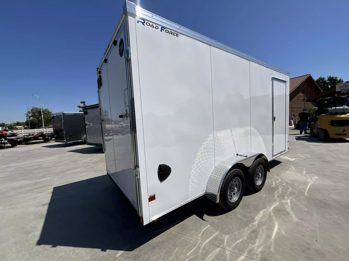 New 2025 Wells Cargo 7FT X 16FT 7K GVW TA Cargo / Enclosed Trailer