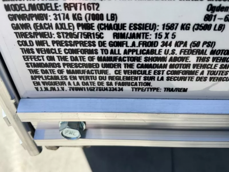 New 2025 Wells Cargo 7FT X 16FT 7K GVW TA Cargo / Enclosed Trailer