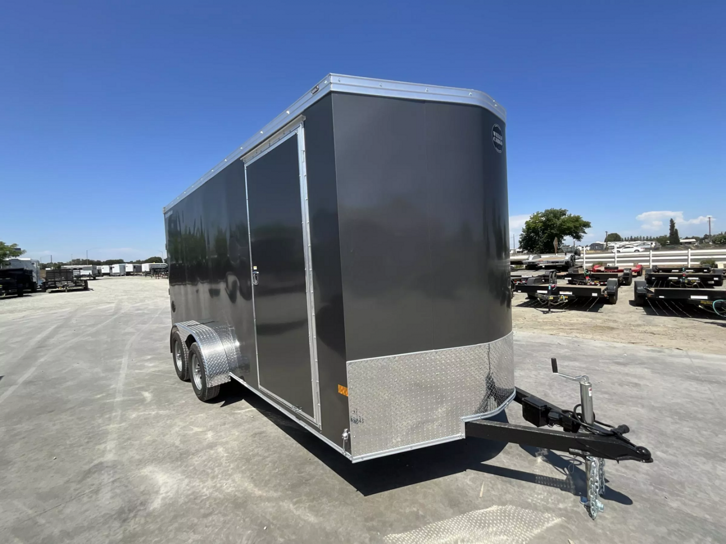 New 2025 Wells Cargo 7FT X 16FT 7K GVW TA Cargo / Enclosed Trailer