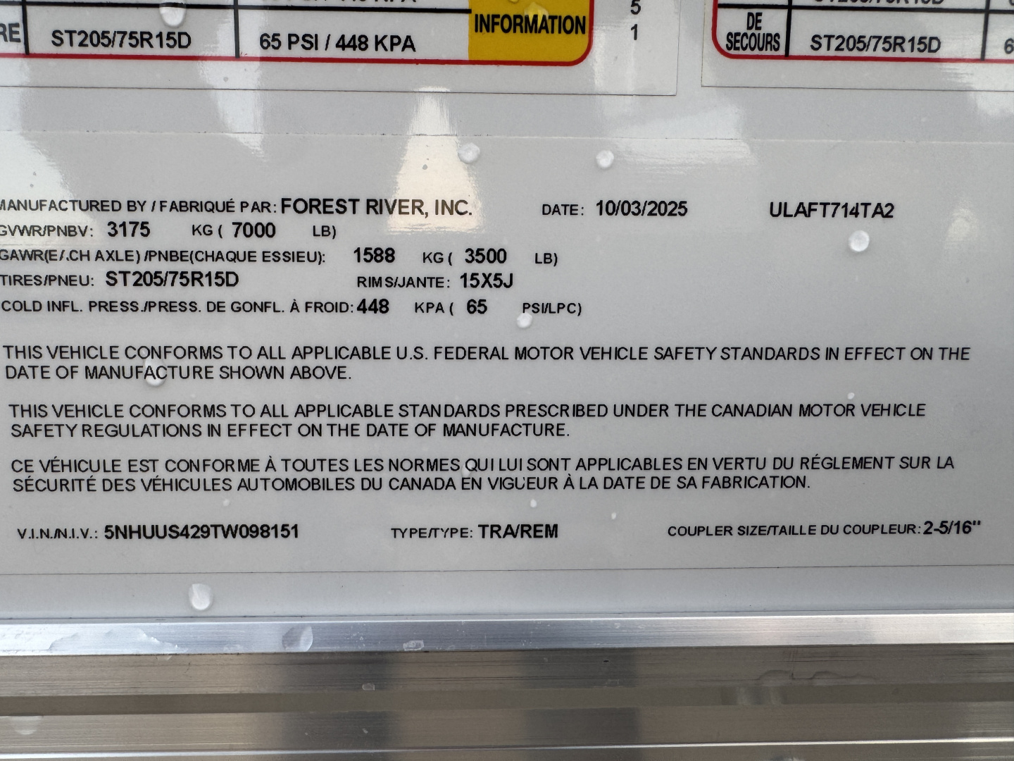 New 2026 US Cargo ULAFT714 Cargo / Enclosed Trailer