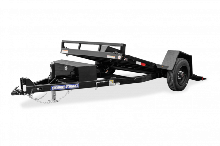 New 2026 Sure-Trac 5x10 6K Single Axle Tilt Equipment Trailer Tilt Trailer