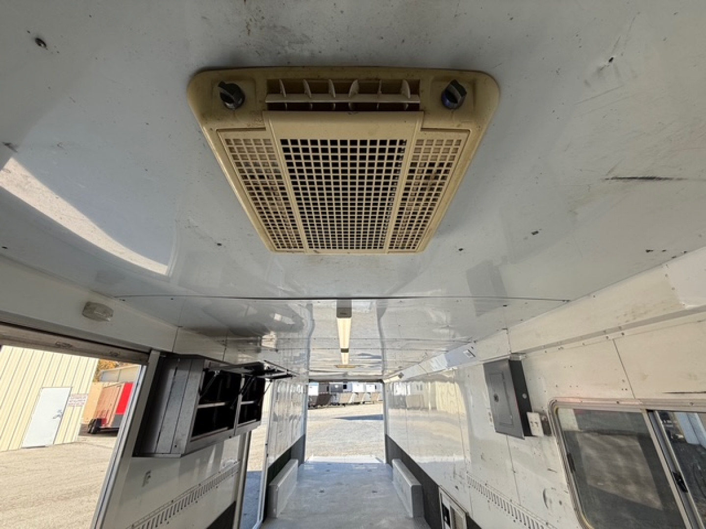 Used 2006 FEATHERLITE 8.5X32 RACE TRAILER