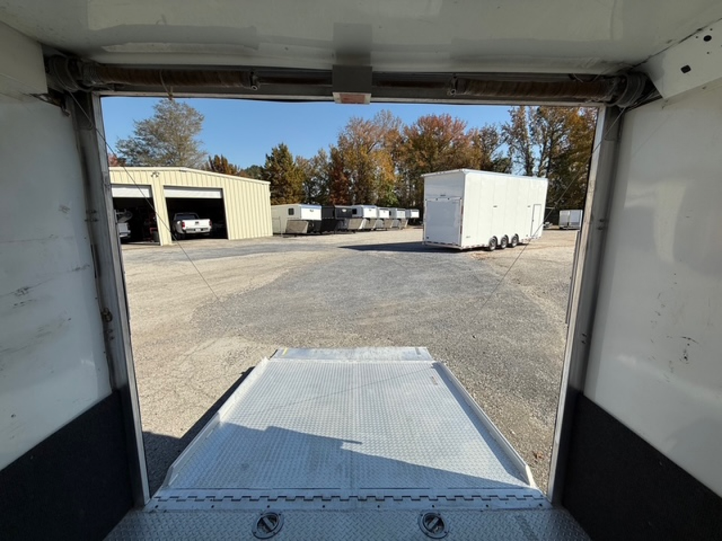 Used 2006 FEATHERLITE 8.5X32 RACE TRAILER
