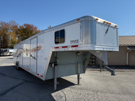Used 2006 FEATHERLITE 8.5X32 RACE TRAILER