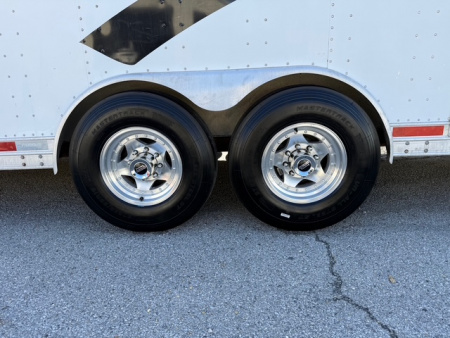 Used 2006 FEATHERLITE 8.5X32 RACE TRAILER