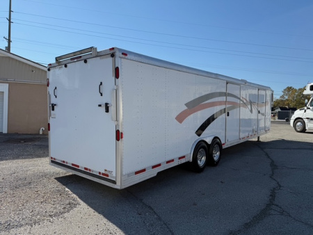 Used 2006 FEATHERLITE 8.5X32 RACE TRAILER