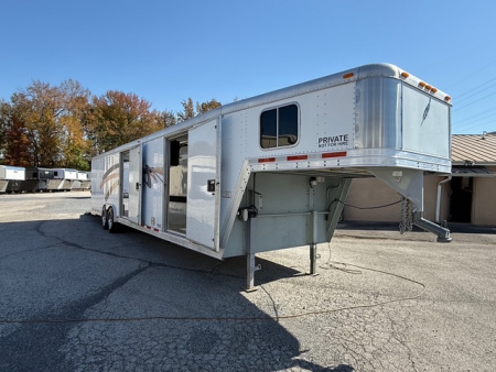 Used 2006 FEATHERLITE 8.5X32 RACE TRAILER
