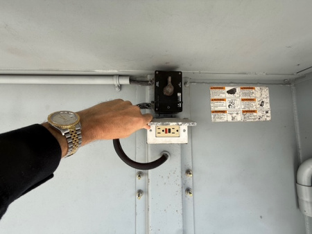 Used 2006 FEATHERLITE 8.5X32 RACE TRAILER