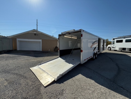 Used 2006 FEATHERLITE 8.5X32 RACE TRAILER