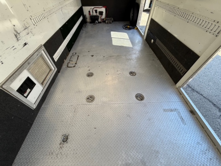 Used 2006 FEATHERLITE 8.5X32 RACE TRAILER