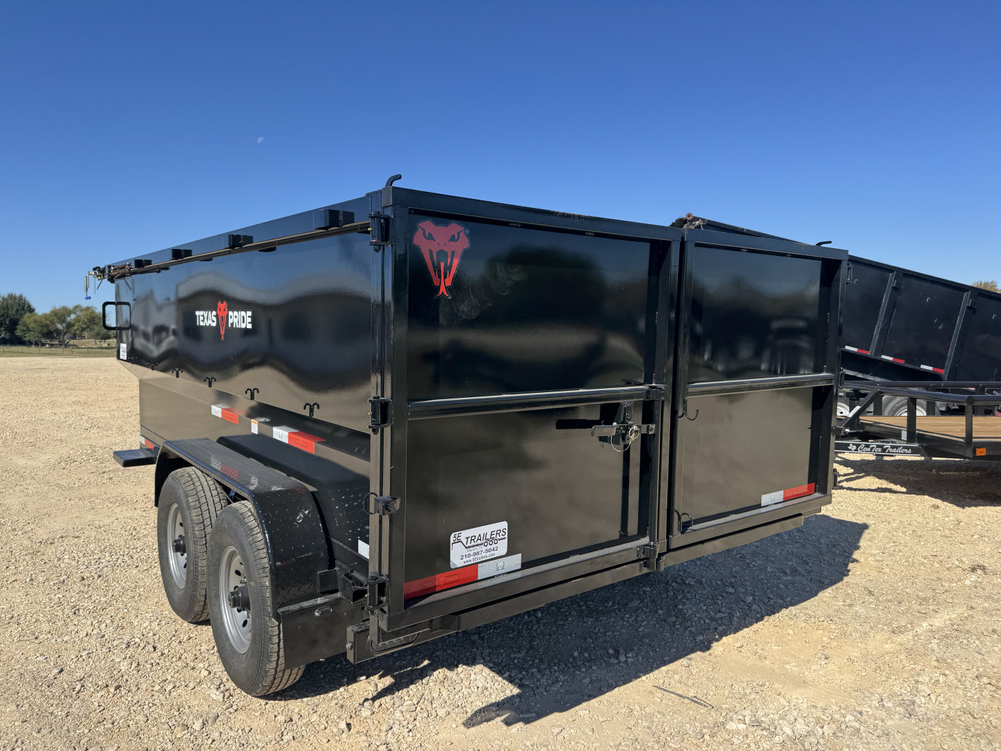 New 2025 Texas Pride Trailers DT71416KBP Dump Trailer
