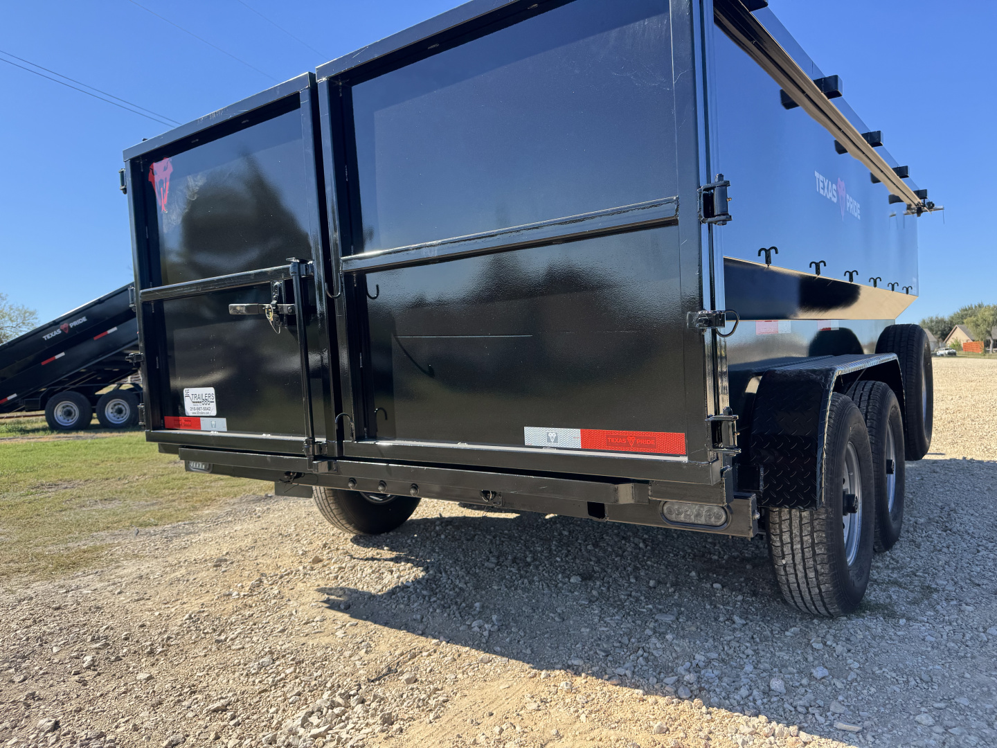 New 2025 Texas Pride Trailers DT71416KBP Dump Trailer