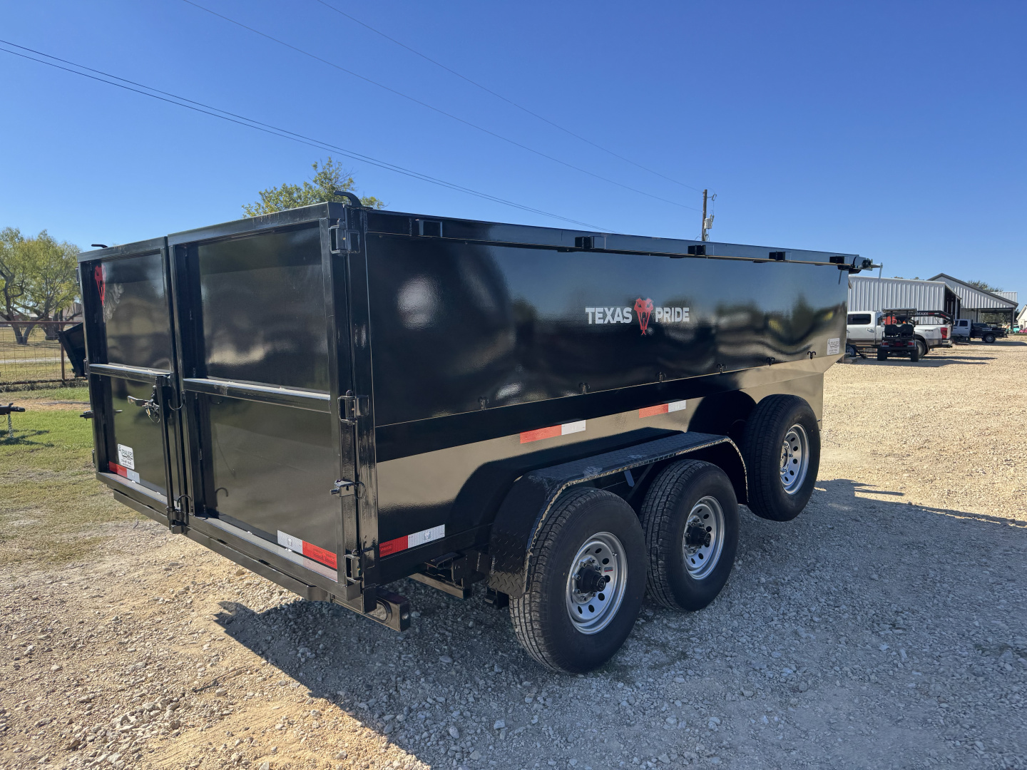 New 2025 Texas Pride Trailers DT71416KBP Dump Trailer