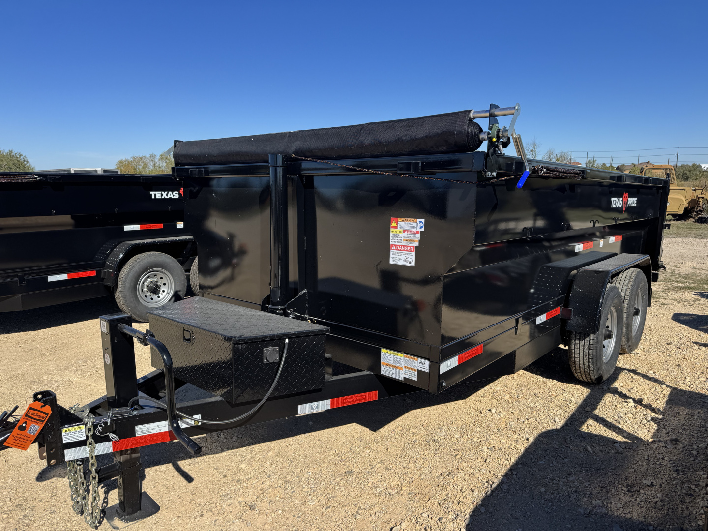 New 2026 Texas Pride Trailers DT714316KBP Dump Trailer