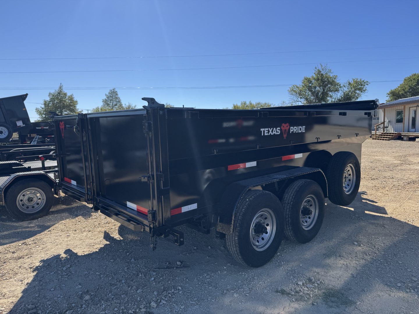 New 2026 Texas Pride Trailers DT714316KBP Dump Trailer