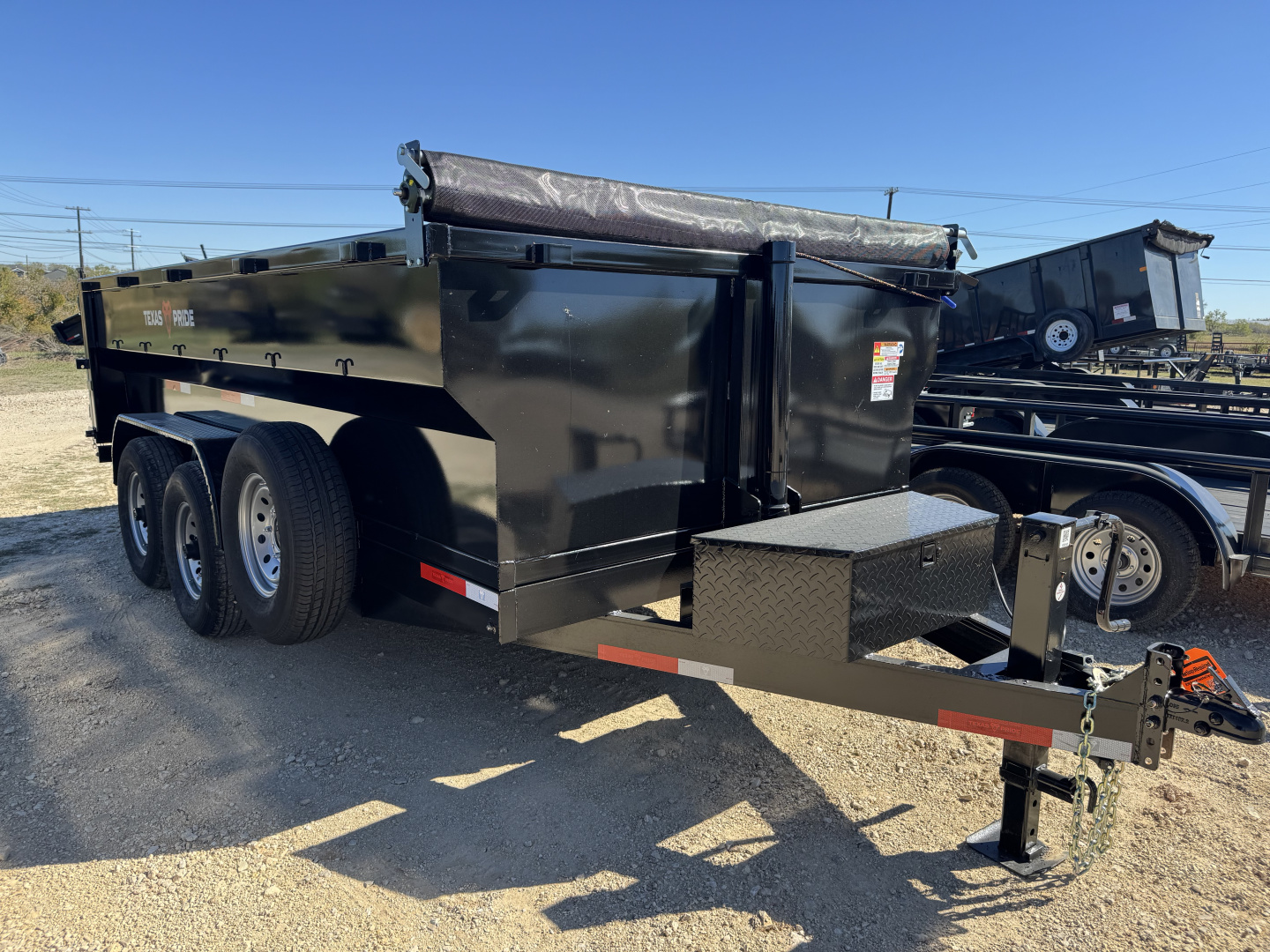 New 2026 Texas Pride Trailers DT714316KBP Dump Trailer