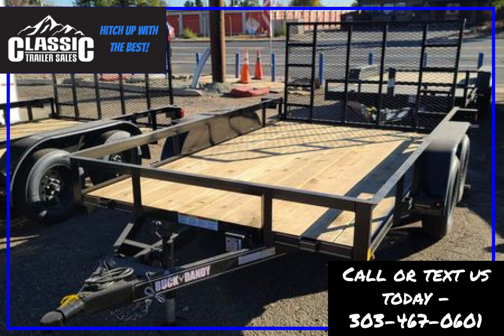 New 2026 Buck Dandy BBU812 Utility Trailer