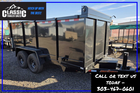 New 2026 Down 2 Earth Trailers DTE714DT7B Dump Trailer