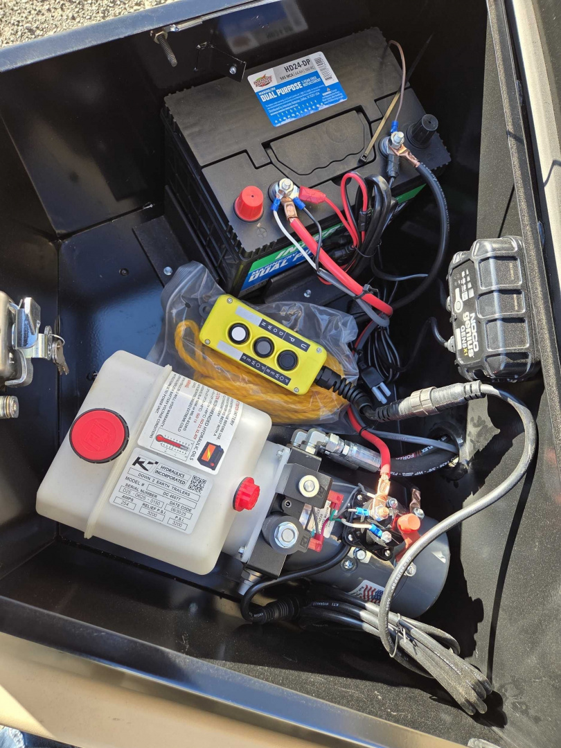 New 2026 Down 2 Earth Trailers DTE716DT8B Dump Trailer