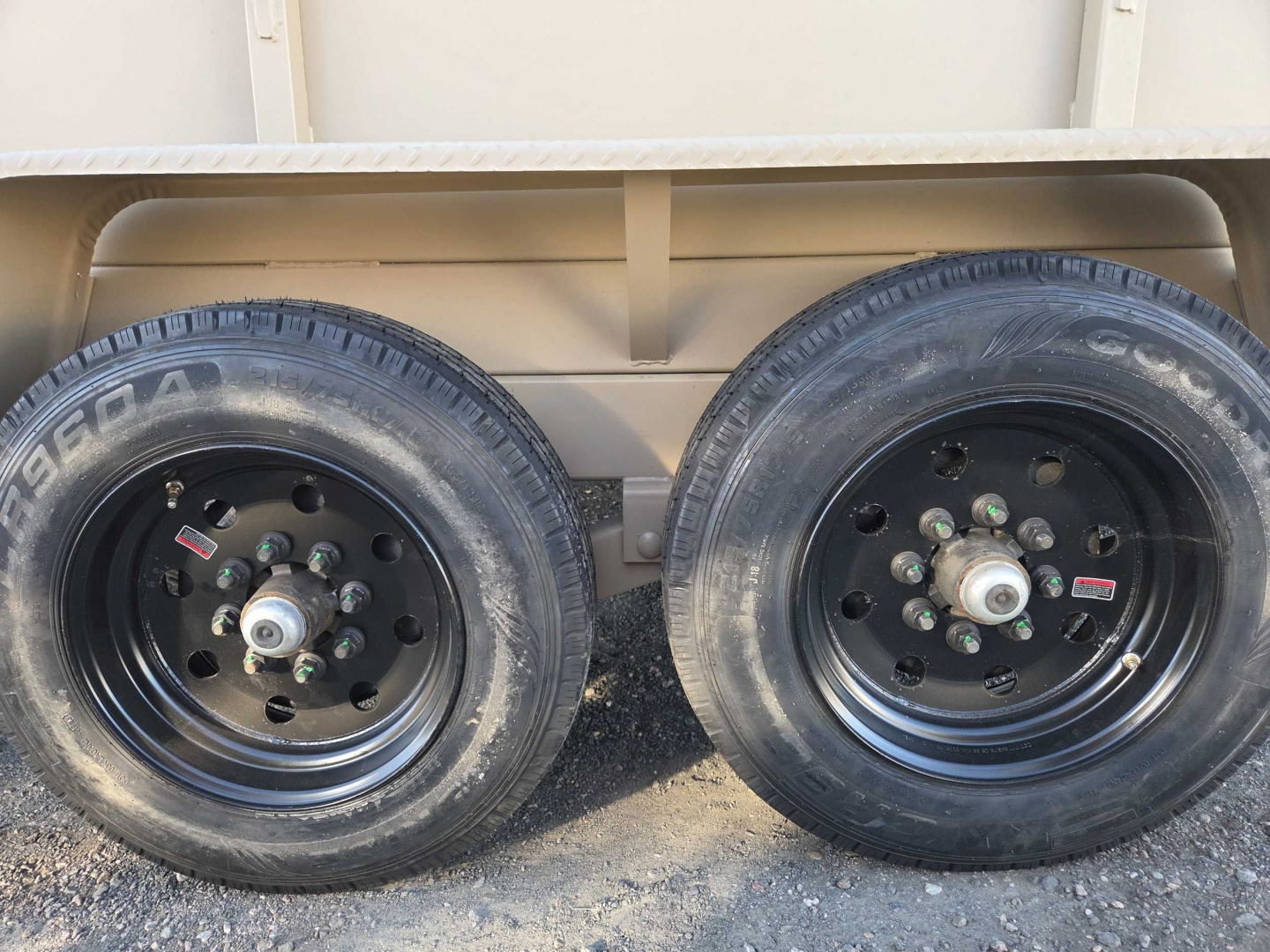 New 2026 Down 2 Earth Trailers DTE716DT8B Dump Trailer