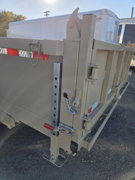 New 2026 Down 2 Earth Trailers DTE716DT8B Dump Trailer