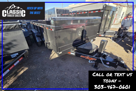 New 2026 Down 2 Earth Trailers DTE716DT8B Dump Trailer
