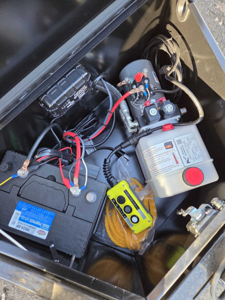 New 2026 Down 2 Earth Trailers DTE716DT8B Dump Trailer