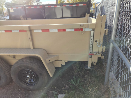 New 2026 Down 2 Earth Trailers DTE714DT7B Dump Trailer