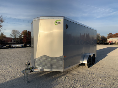 New 2026 NEO TRAILERS NAV167TR6 (7' x 16') 7K V-Nose Cargo / Enclosed Trailer