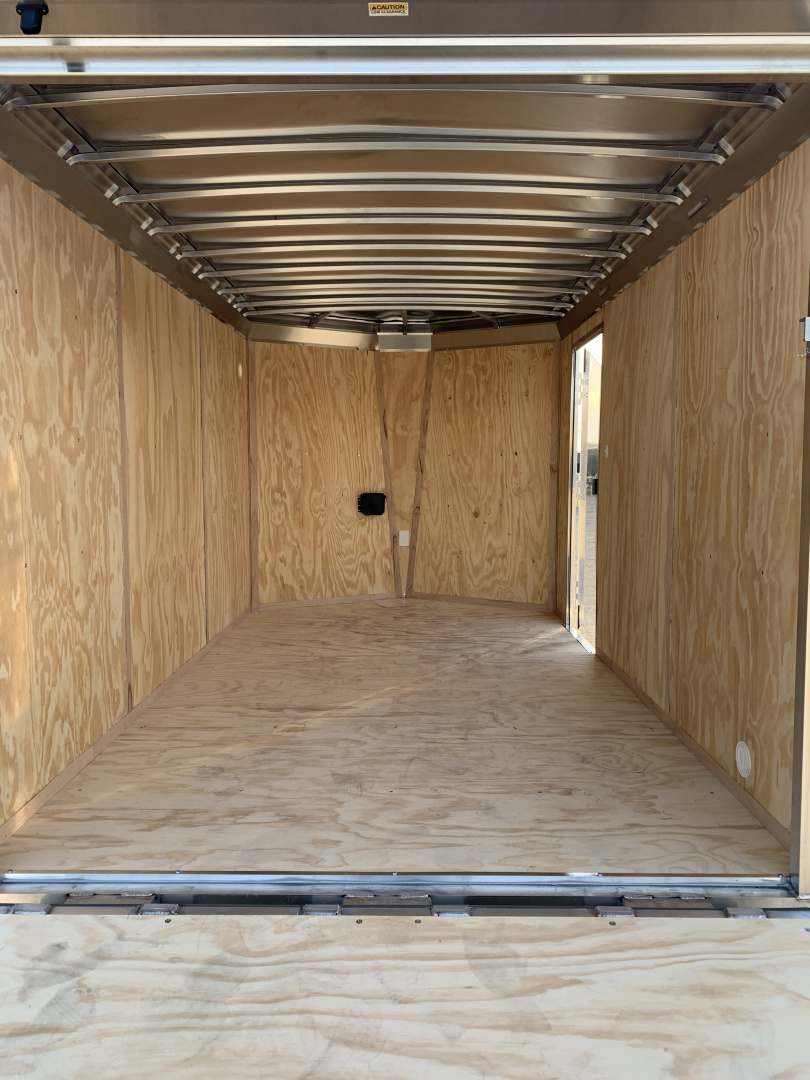 New 2026 NEO TRAILERS NAV127TR (7' x 12') 7K V-Nose Cargo / Enclosed Trailer